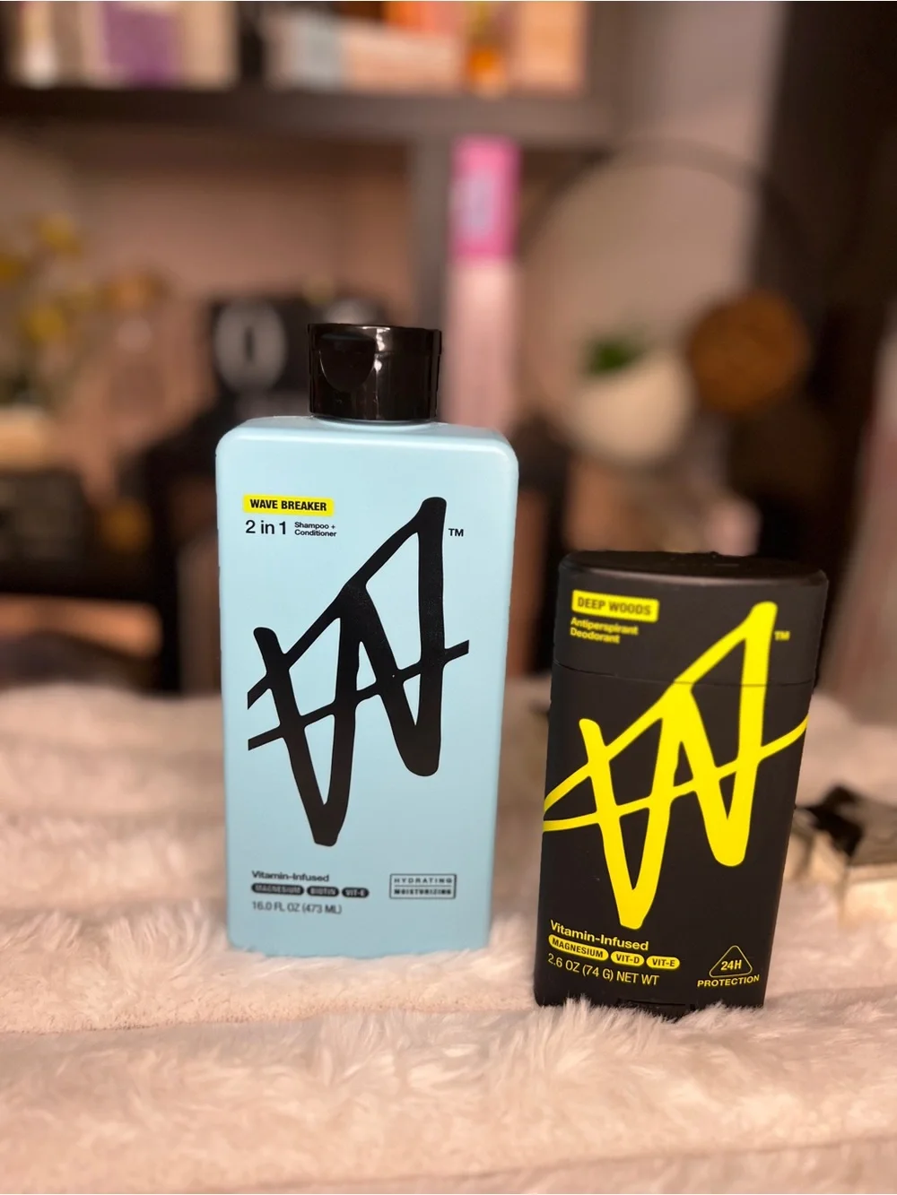 Wave Breaker 2-in-1 Shampoo + Conditioner (Light Blue)
